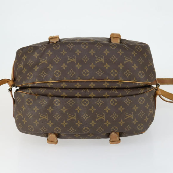 LOUIS VUITTON Monogram Saumur 43 Shoulder Bag M42252 LV Auth 164888