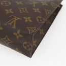 LOUIS VUITTON Monogram Poche Toilette 26 Pouch M47542 LV Auth 164896-14