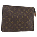 LOUIS VUITTON Monogram Poche Toilette 26 Pouch M47542 LV Auth 164896-1