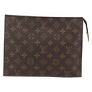 LOUIS VUITTON Monogram Poche Toilette 26 Pouch M47542 LV Auth 164896-13