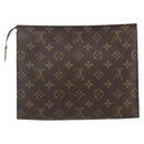 LOUIS VUITTON Monogram Poche Toilette 26 Pouch M47542 LV Auth 164896-2