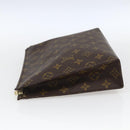 LOUIS VUITTON Monogram Poche Toilette 26 Pouch M47542 LV Auth 164896-3