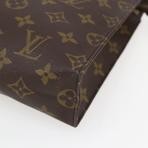 LOUIS VUITTON Monogram Poche Toilette 26 Pouch M47542 LV Auth 164896