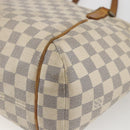 LOUIS VUITTON Damier Azur Totally PM Tote Bag N41280 LV Auth 164898-17