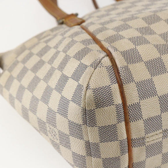LOUIS VUITTON Damier Azur Totally PM Tote Bag N41280 LV Auth 164898