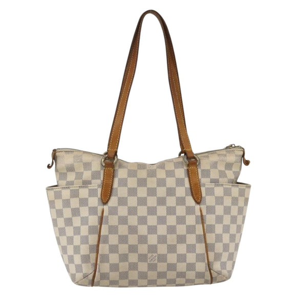 LOUIS VUITTON Damier Azur Totally PM Tote Bag N41280 LV Auth 164898