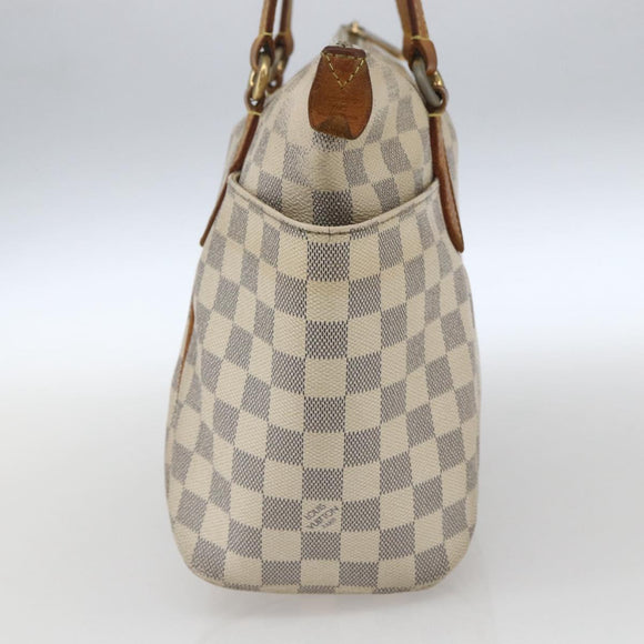 LOUIS VUITTON Damier Azur Totally PM Tote Bag N41280 LV Auth 164898
