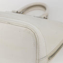 LOUIS VUITTON Alma PM Hand Bag White Yvoire M4030J LV Auth 164900-12