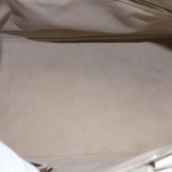LOUIS VUITTON Alma PM Hand Bag White Yvoire M4030J LV Auth 164900