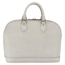 LOUIS VUITTON Alma PM Hand Bag White Yvoire M4030J LV Auth 164900-2