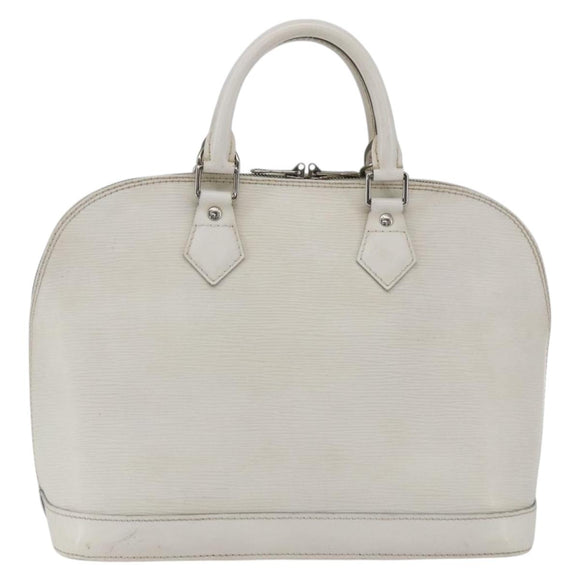 LOUIS VUITTON Alma PM Hand Bag White Yvoire M4030J LV Auth 164900