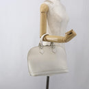 LOUIS VUITTON Alma PM Hand Bag White Yvoire M4030J LV Auth 164900-20
