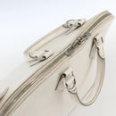 LOUIS VUITTON Alma PM Hand Bag White Yvoire M4030J LV Auth 164900-6