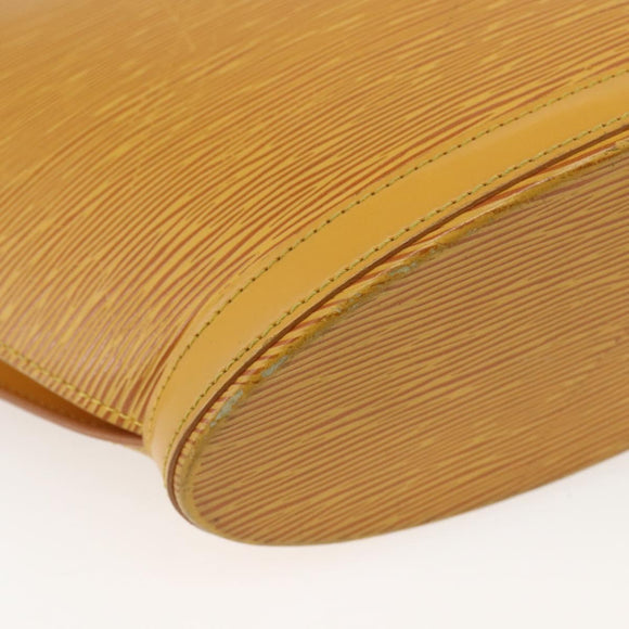 LOUIS VUITTON Epi Saint Jacques Hand Bag Yellow M52279 LV Auth 164901