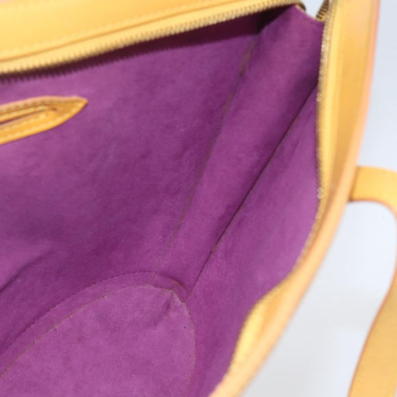 LOUIS VUITTON Epi Saint Jacques Hand Bag Yellow M52279 LV Auth 164901