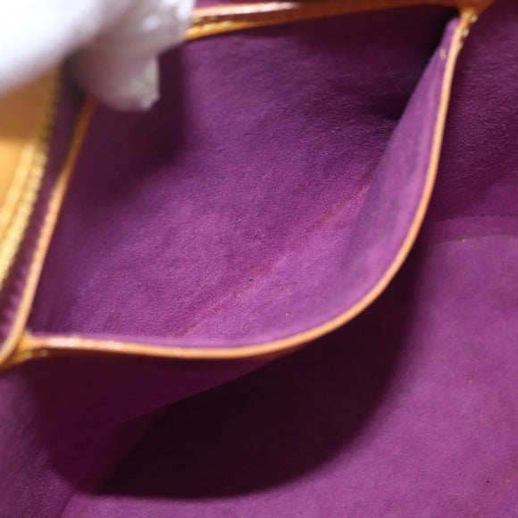 LOUIS VUITTON Epi Saint Jacques Hand Bag Yellow M52279 LV Auth 164901