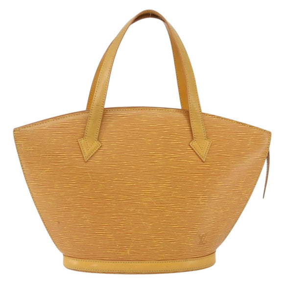 LOUIS VUITTON Epi Saint Jacques Hand Bag Yellow M52279 LV Auth 164901