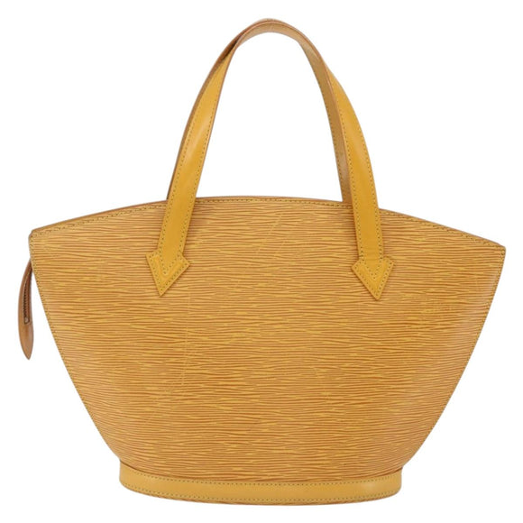 LOUIS VUITTON Epi Saint Jacques Hand Bag Yellow M52279 LV Auth 164901