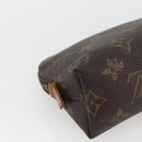 LOUIS VUITTON Monogram Pochette Cosmetic PM Pouch M43998 LV Auth 164907-16