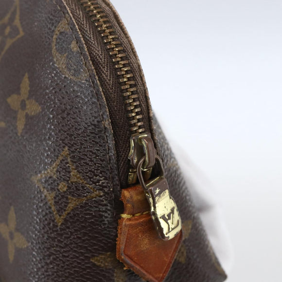 LOUIS VUITTON Monogram Pochette Cosmetic PM Pouch M43998 LV Auth 164907