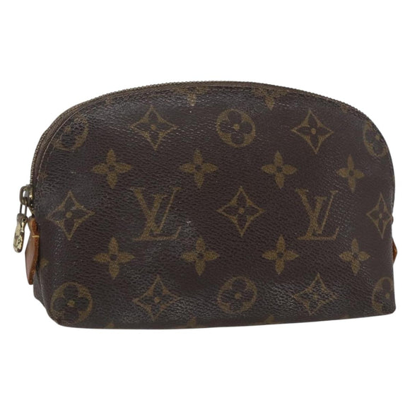 LOUIS VUITTON Monogram Pochette Cosmetic PM Pouch M43998 LV Auth 164907