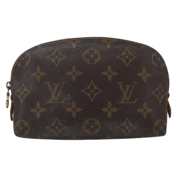 LOUIS VUITTON Monogram Pochette Cosmetic PM Pouch M43998 LV Auth 164907