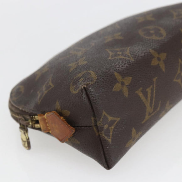 LOUIS VUITTON Monogram Pochette Cosmetic PM Pouch M43998 LV Auth 164907
