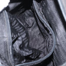 PRADA Shoulder Bag Nylon Black Silver Auth 164915-22