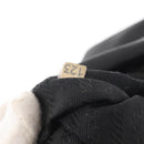PRADA Shoulder Bag Nylon Black Silver Auth 164915-12