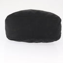 PRADA Shoulder Bag Nylon Black Silver Auth 164915-5