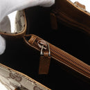 GUCCI GG Canvas Bamboo Hand Bag Beige 112526 Auth 164925-14