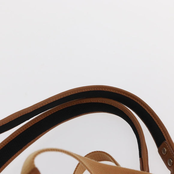 MCM Logogram Vicetos Backpack PVC Leather Brown Gold Auth 164927