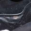 MCM Logogram Vicetos Backpack PVC Leather Brown Gold Auth 164927-18