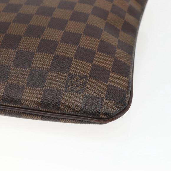 LOUIS VUITTON Damier Ebene Pochette Platt Brooklyn Bag N41100 LV Auth 164929