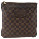 LOUIS VUITTON Damier Ebene Pochette Platt Brooklyn Bag N41100 LV Auth 164929-13