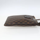 LOUIS VUITTON Damier Ebene Pochette Platt Brooklyn Bag N41100 LV Auth 164929-4