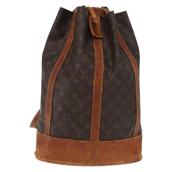 LOUIS VUITTON Monogram Randonnee GM Shoulder Bag M42244 LV Auth 164940