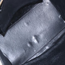 CELINE Trapeze Handtas Leer Suède Zwart Goud Authentiek 164944-10