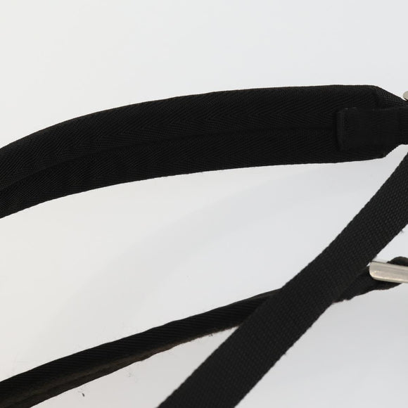 PRADA Backpack Nylon Khaki Silver Auth 164947