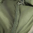 PRADA Backpack Nylon Khaki Silver Auth 164947-23