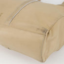 LOEWE Tote Bag Nappa leather Beige Gold Auth 164948-9