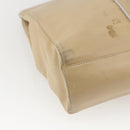 LOEWE Tote Bag Nappa leather Beige Gold Auth 164948-14