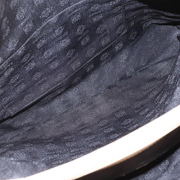 LOEWE Tote Bag Nappa leather Beige Gold Auth 164948