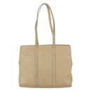 LOEWE Tote Bag Nappa leather Beige Gold Auth 164948-2