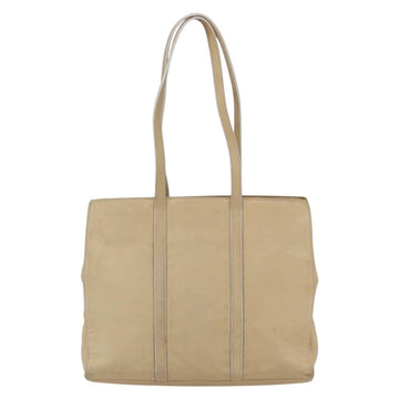 LOEWE Tote Bag Nappa leather Beige Gold Auth 164948 - 0