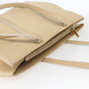 LOEWE Tote Bag Nappa leather Beige Gold Auth 164948-6