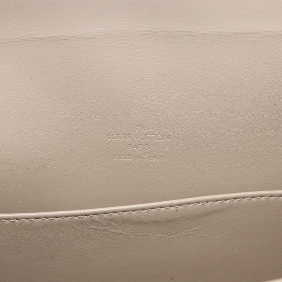 LOUIS VUITTON Monogram Vernis Thompson Street Bag Beige M91301 LV Auth 164955