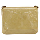 LOUIS VUITTON Monogram Vernis Thompson Street Bag Beige M91301 LV Auth 164955-13