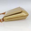 LOUIS VUITTON Monogram Vernis Thompson Street Bag Beige M91301 LV Auth 164955-3