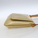 LOUIS VUITTON Monogram Vernis Thompson Street Bag Beige M91301 LV Auth 164955-4